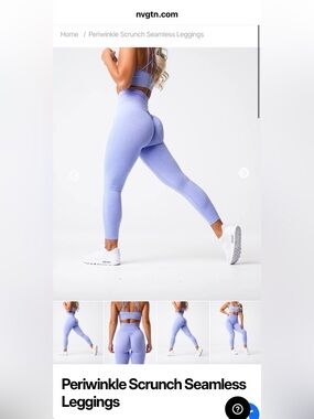 NVGTN High-Waist Scrunch Leggings